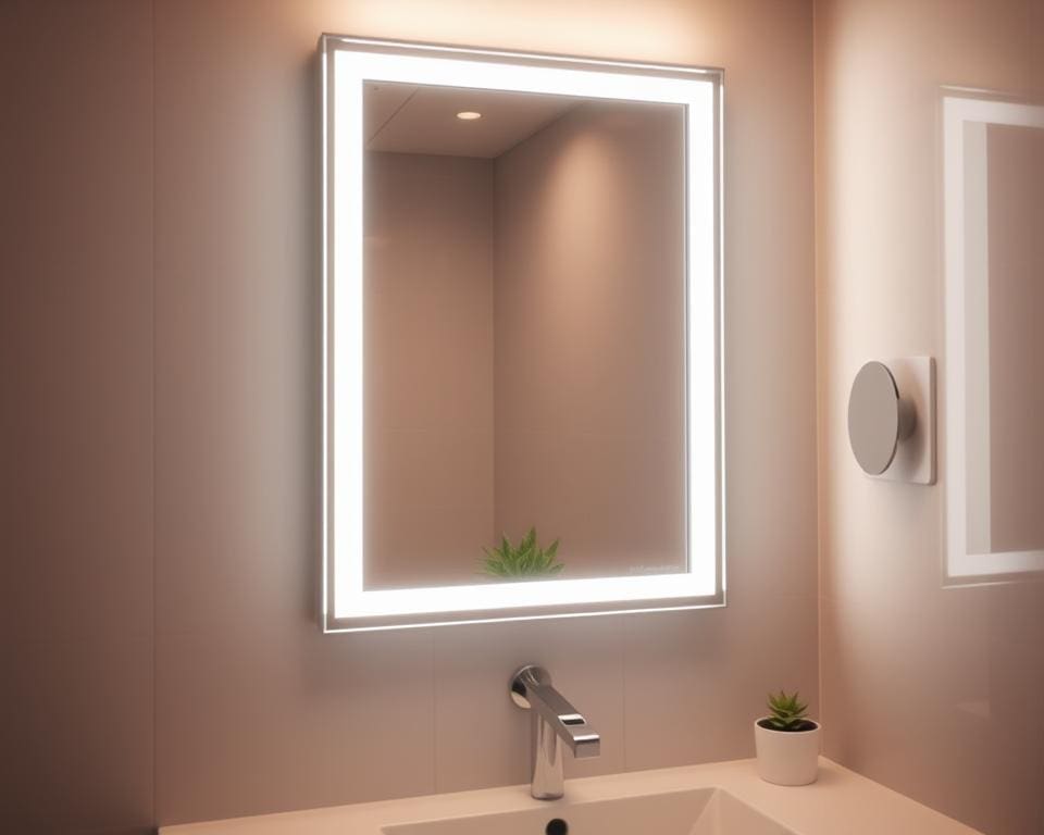 Welke spiegel met verlichting is praktisch?