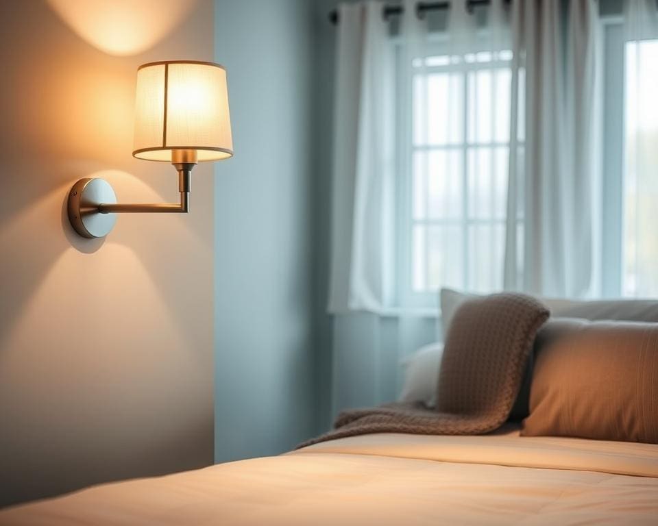 Welke wandlamp werkt goed naast het bed?