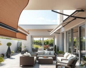 Welke zonwering houdt warmte buiten?