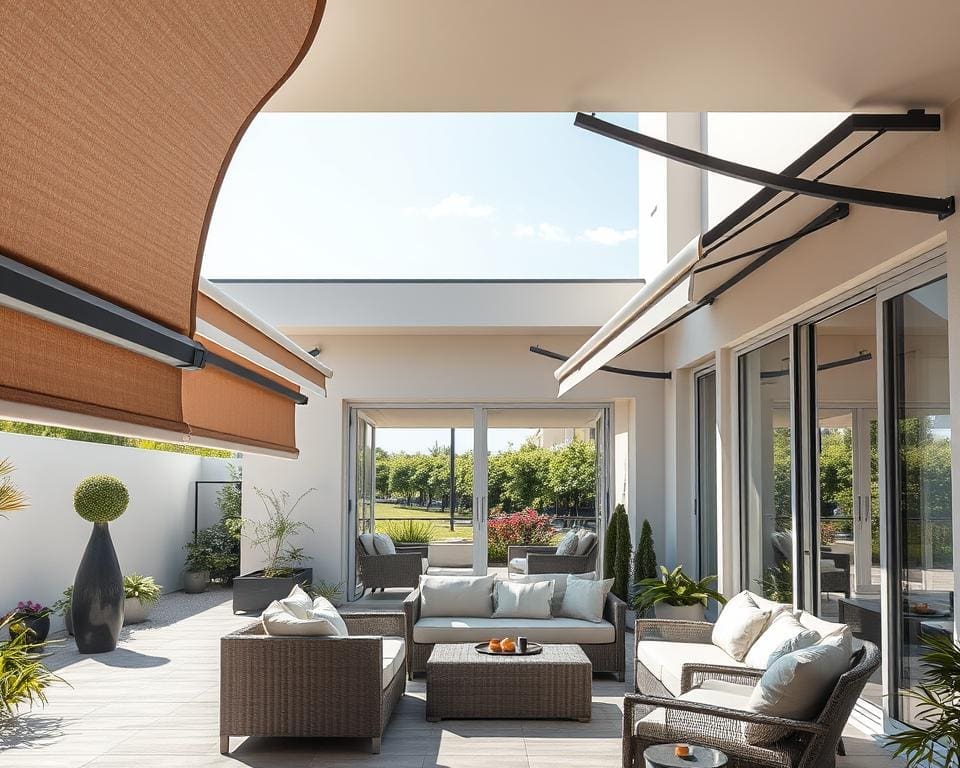 Welke zonwering houdt warmte buiten?