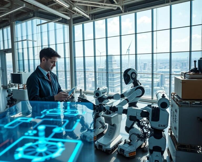 Werken in de industrie van morgen