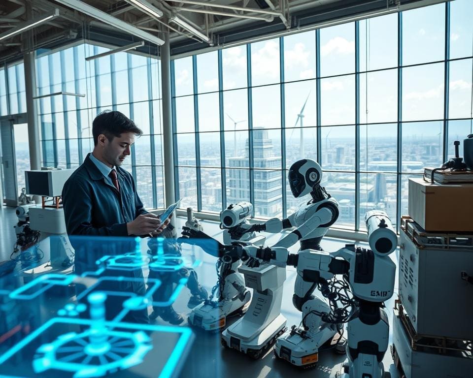 Werken in de industrie van morgen