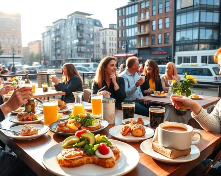 Welke brunchplekken zijn populair in Rotterdam?