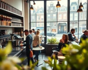 Welke koffiebars zijn populair in Amsterdam?