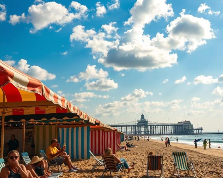 Welke strandtenten zijn leuk in Scheveningen?
