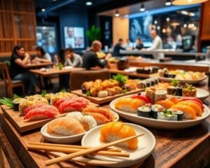 Welke sushi restaurants zijn populair in Nederland?
