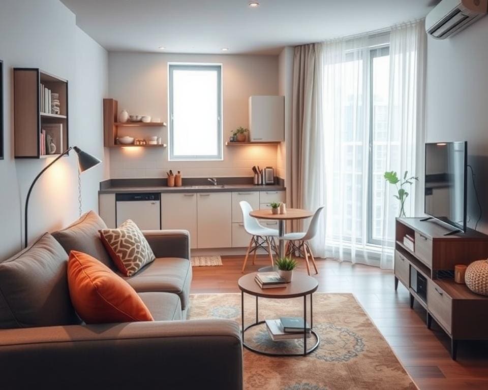 Wat zijn slimme ideeën voor een kleine ruimte?