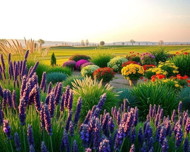 onderhoudsvriendelijke tuin planten