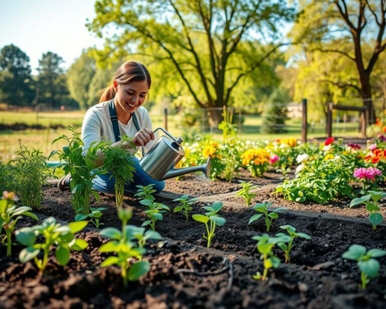planten tuin wanneer