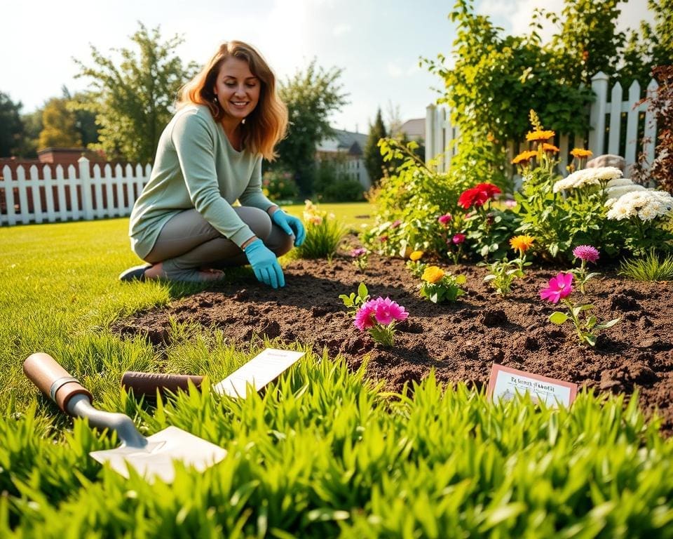 tuin aanleggen beginners