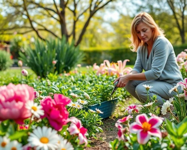 vaste planten verzorgen voorjaar