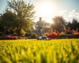 gras maaien zomer