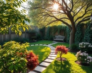 bomen tuin