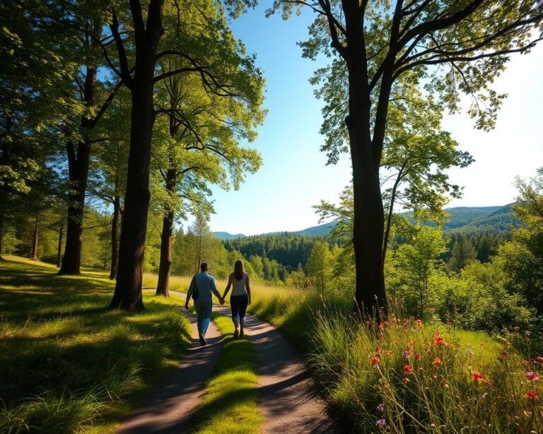 ontspannende wandelingen